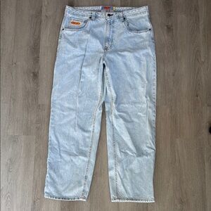 Empyre Light Blue Relaxed Fit Men's Jeans